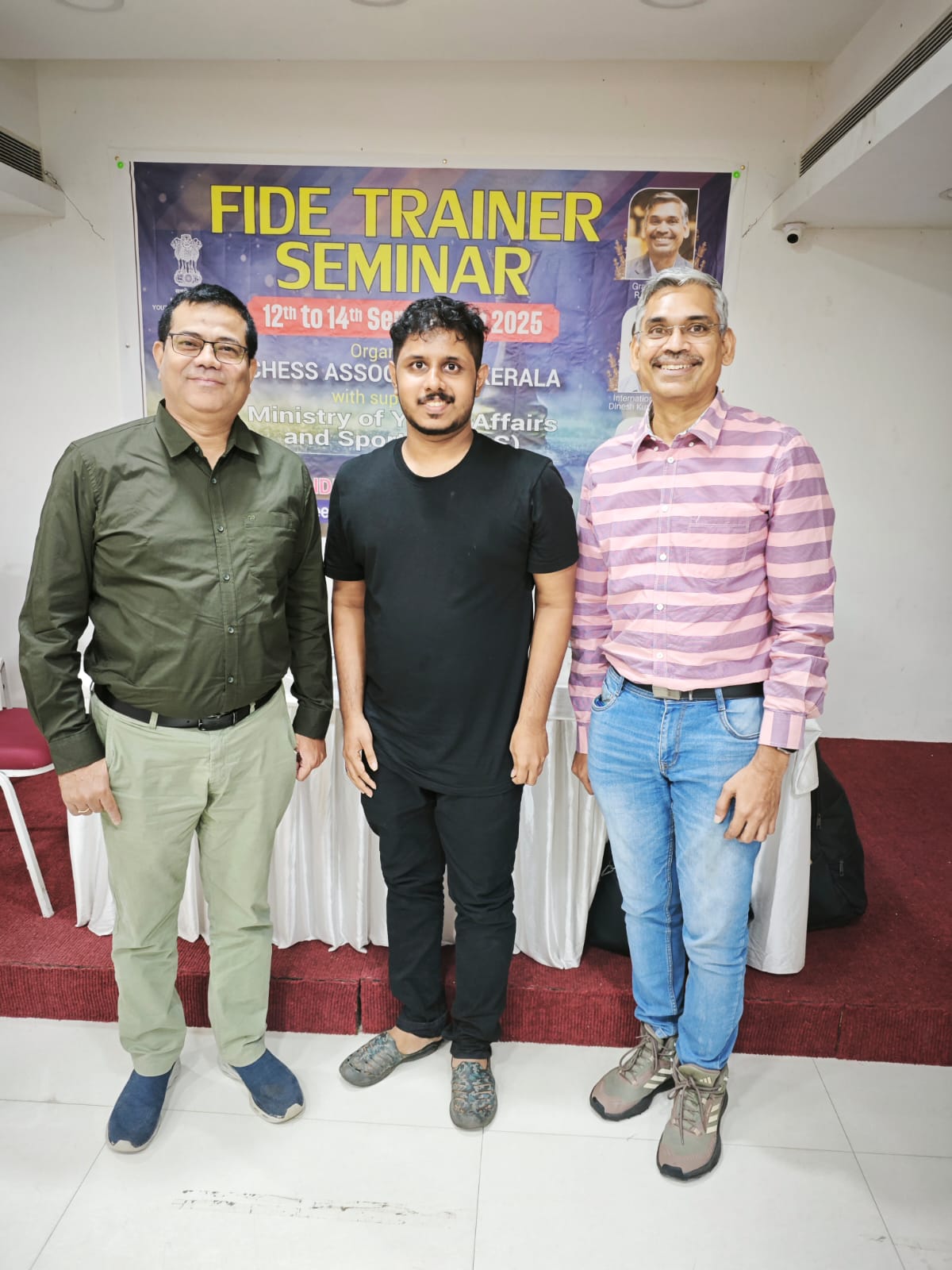 Ramesh RB with Dinesh Sharma